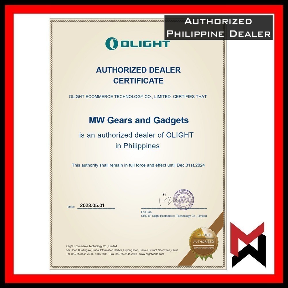 Olight - iMini 2 - Passionate RED - Led Flashlight