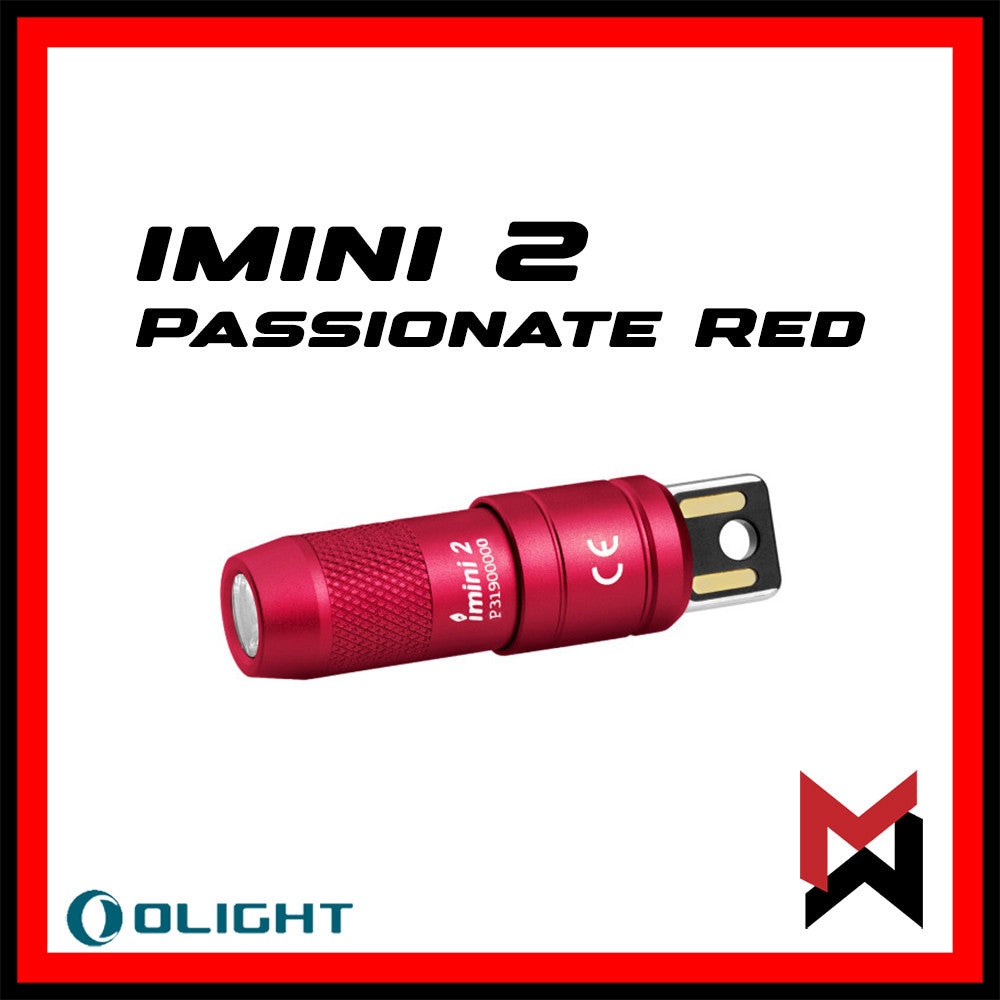 Olight - iMini 2 - Passionate RED - Led Flashlight