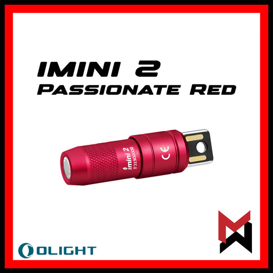 Olight - iMini 2 - Passionate RED - Led Flashlight