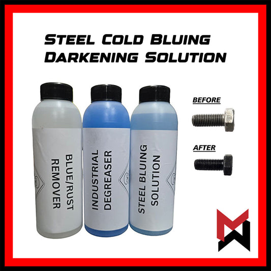 Steel Cold Bluing Blue Darkening Solution