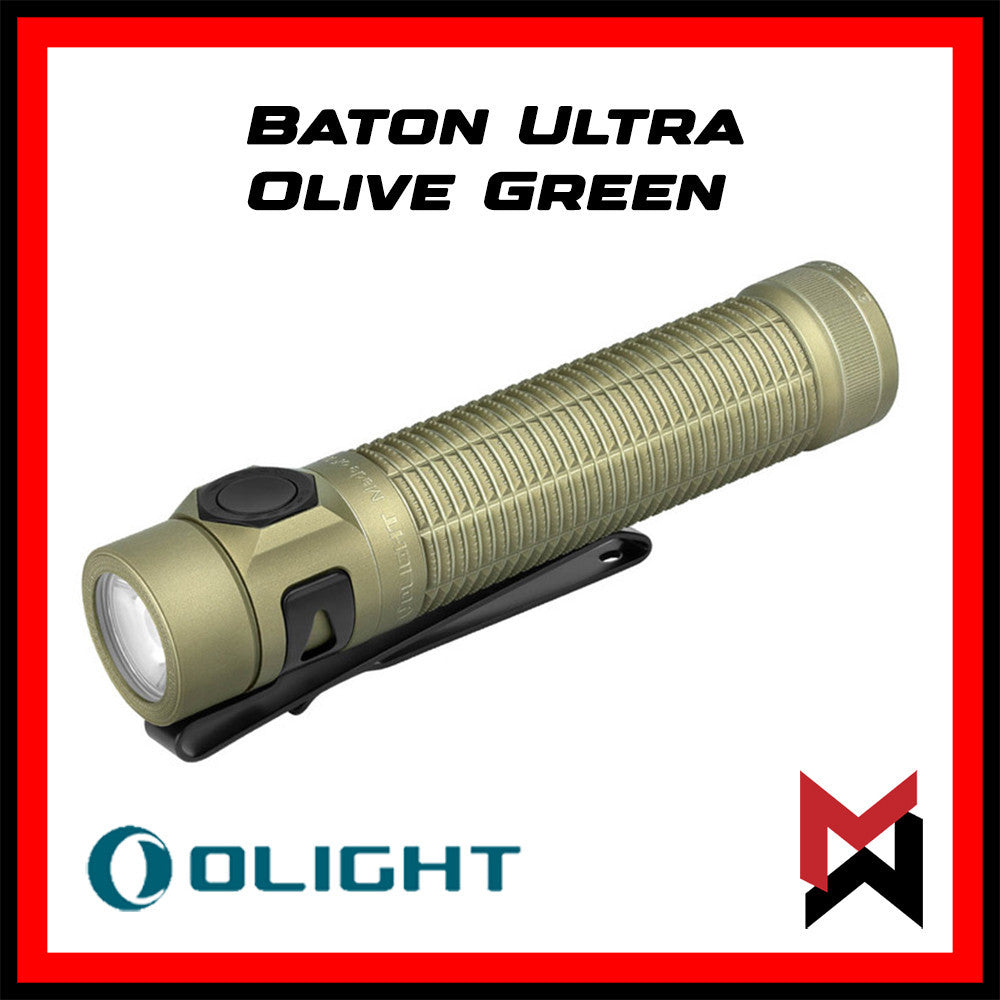 Olight - Baton Ultra - Olive Green - LED Flashlight
