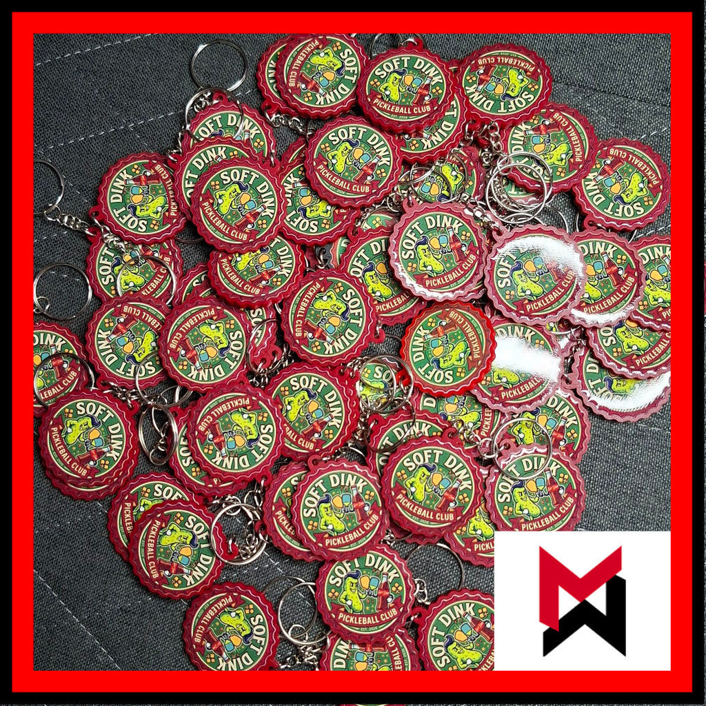 Custom Engraved or UV Printed Keychain Plastic or Wood for Giveaways, Gifts- Key chain, Keychain