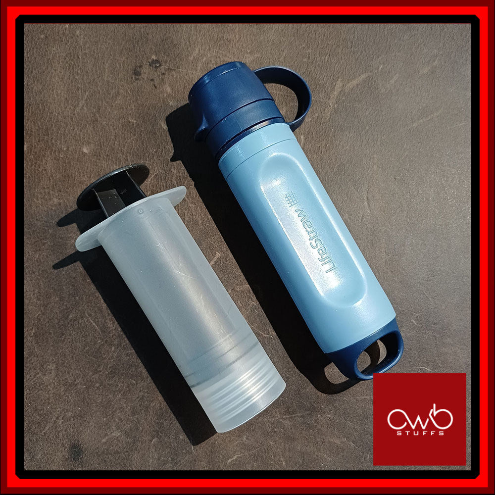 Lifestraw - Peak Series Solo Ultra Light Water Filter - Blue