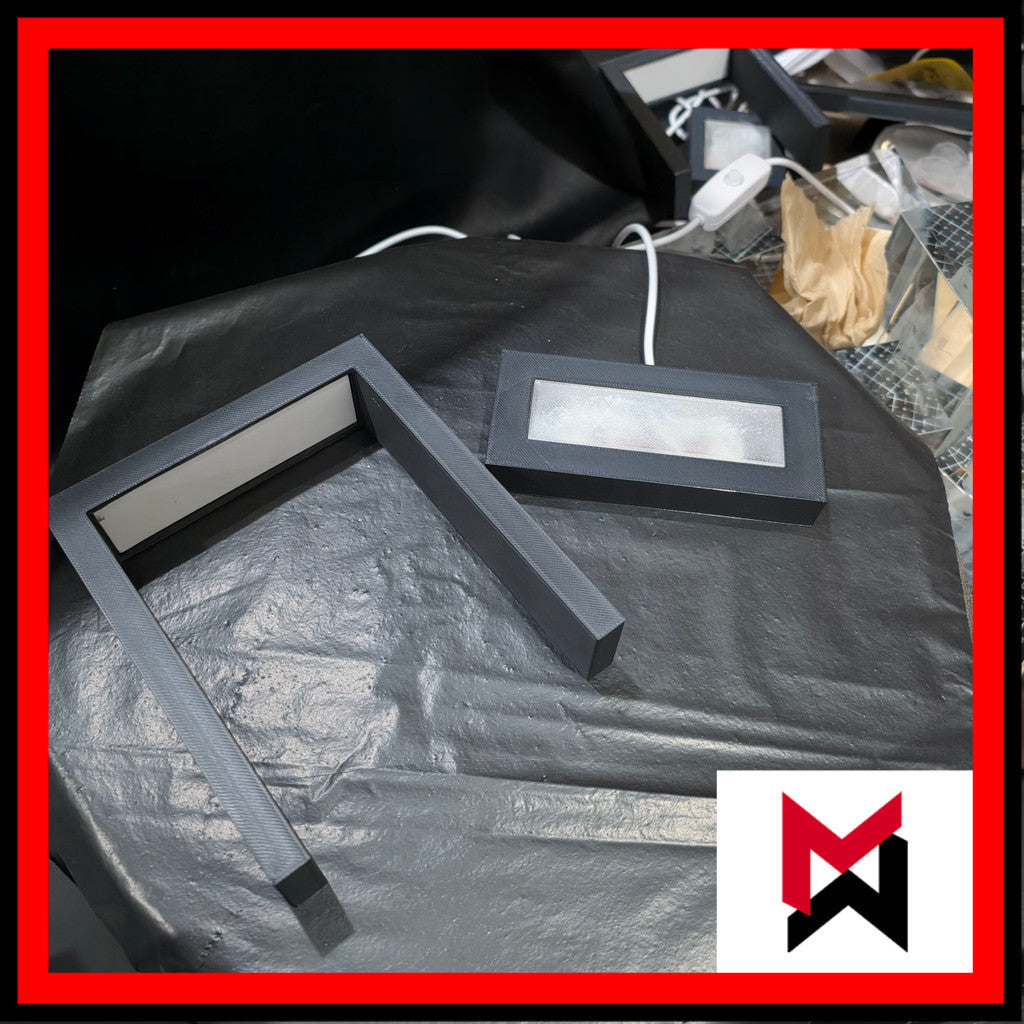 3D Crystal Photo Engraving w/ USB LED Light Base- Personalized Gift on Glass Crystal