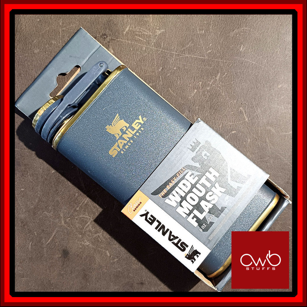 Classic Easy Fill Wide Mouth Flask 8 oz - Twilight - Liquor Wine Flask