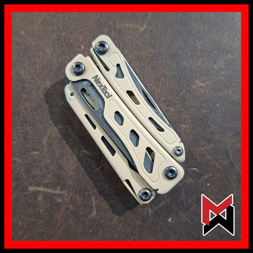 Nextool -  F12 Mini Flagship F12 - Khaki - EDC Keychain Multitool
