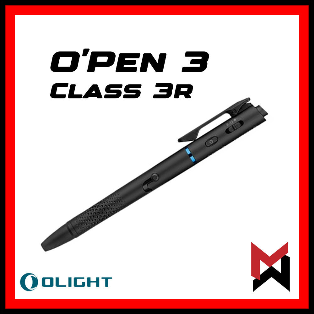 Olight - Open 3 Class 3R - Black