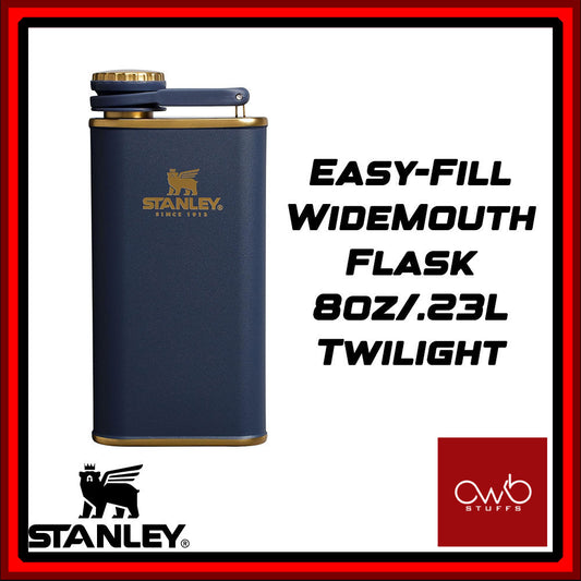 Classic Easy Fill Wide Mouth Flask 8 oz - Twilight - Liquor Wine Flask
