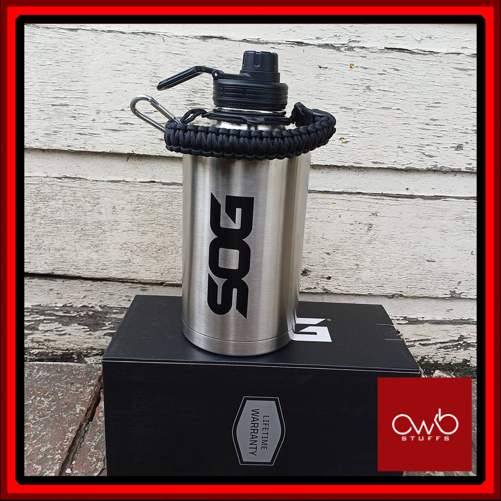 SOG - 1.9L Stainless Steel Vacuum Insulated Camping Jug - 64oz