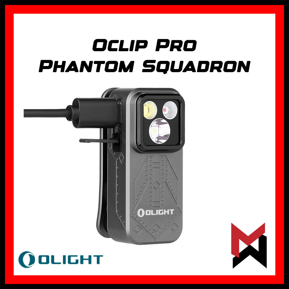 Olight - Oclip Pro - Phantom Squadron - LED Flashlight